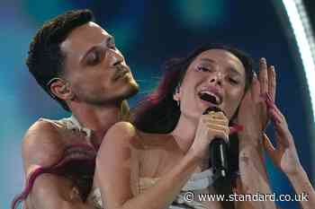 Eurovision acts call for ‘love and peace’ as they finish performing