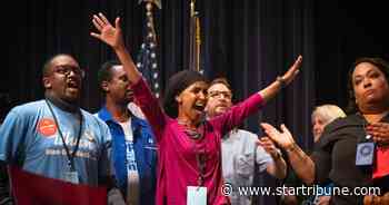 Rep. Ilhan Omar wins DFL endorsement over Don Samuels at Minneapolis convention