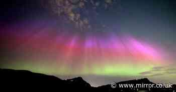 Where can you see Northern Lights in England tonight