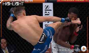 UFC on ESPN 56 Highlight Video: Esteban Ribovics Head Kick KOs Terrance McKinney
