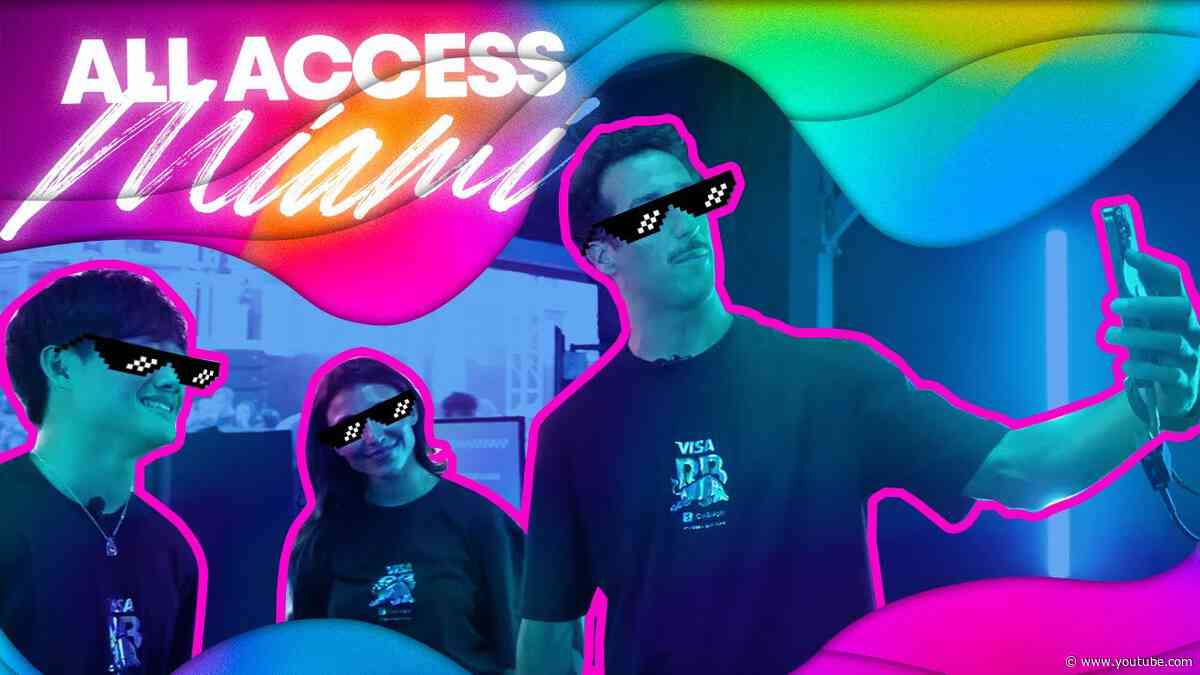 ALL ACCESS MIAMI | Double Touch Down in USA 🏈