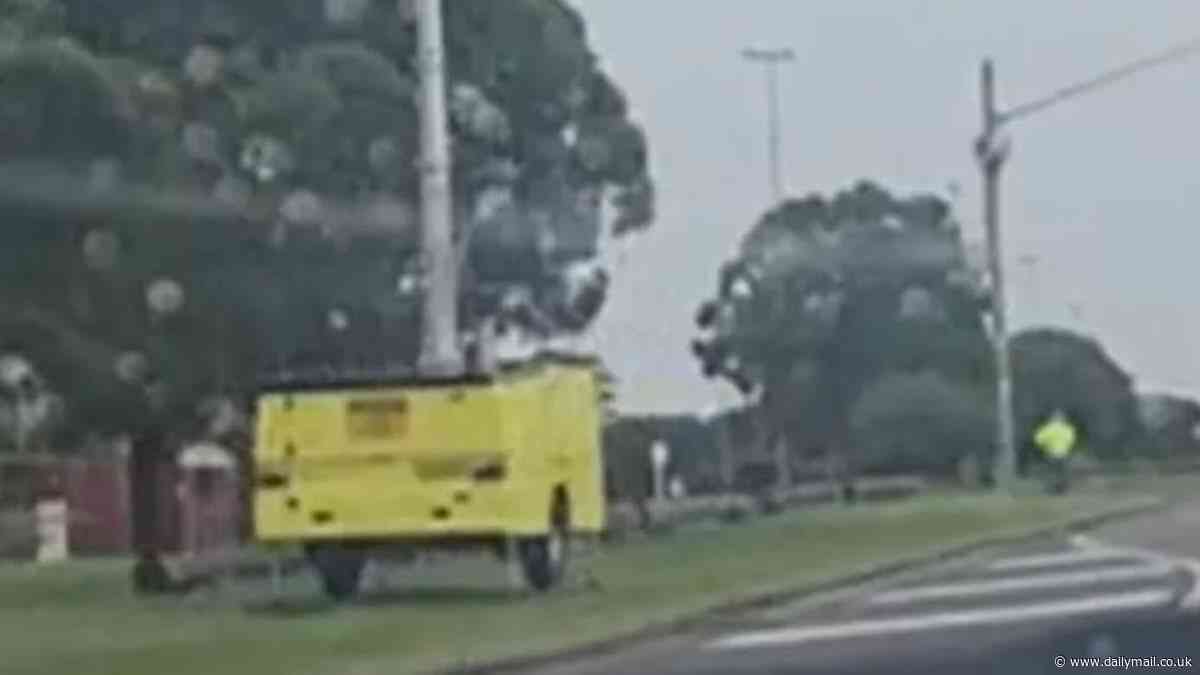 Why a driver has been left disturbed by a detail in this photo of a roadside in Sydney: 'This is an invasion of privacy'