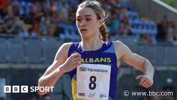 England's Gill, 17, breaks 45-year-old 800m record