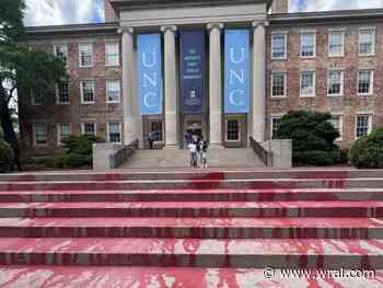 UNC graduates shine despite campus protest, vandalism