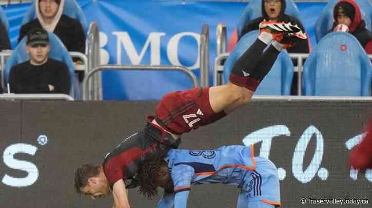 New York City FC holds on to defeat Toronto FC 3-2 in ill-tempered MLS match