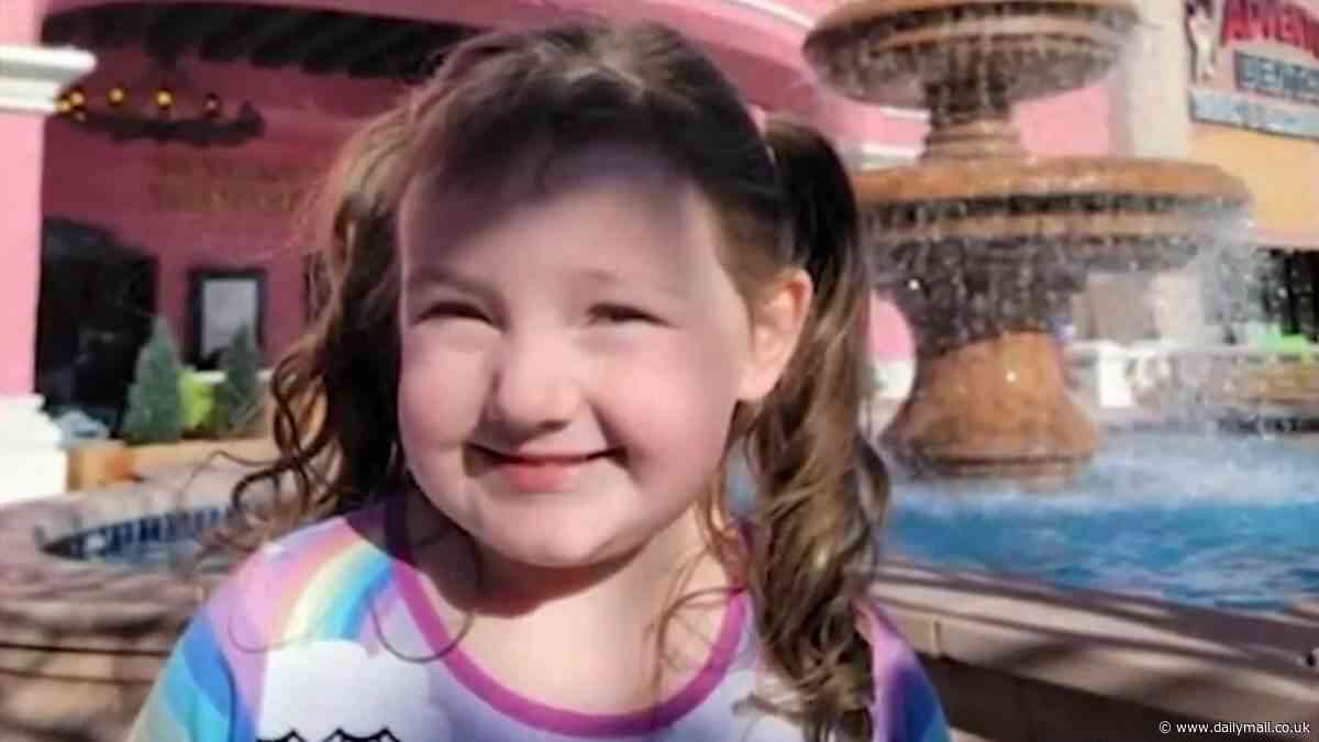 Girl, 5, is placed on end-of-life care and will have her organs donated after strangling herself on her swing set while going down her slide