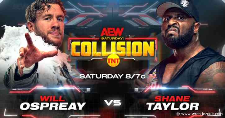 Will Ospreay Challenges Shane Taylor To A Match On 5/18 AEW Collision
