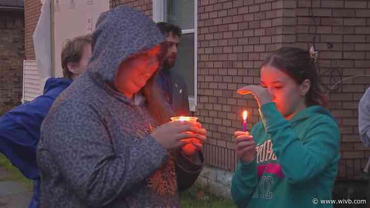 'It's been a year already': Family, friends hold vigil for Kalamae Hodgkin