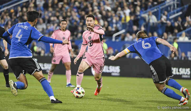Messi plays through a scare, Inter Miami rallies past Montreal 3-2 for fifth straight win