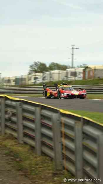 Those pole position scenes 😍#FerrariHypercar #Ferrari499P #WEC #6HSpa