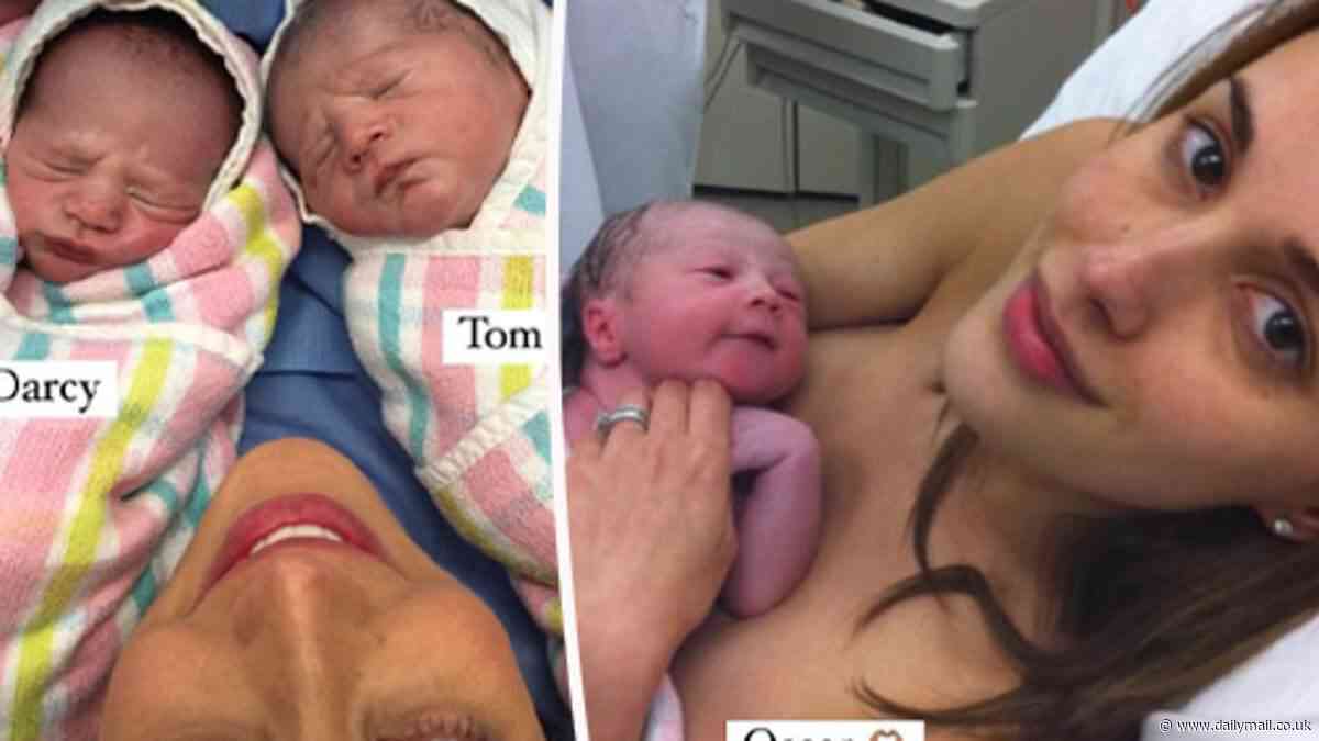 Rebecca Judd shares first pictures with her four children to celebrate Mother's Day - after revealing she presents husband Chris with a 'gift guide' every year