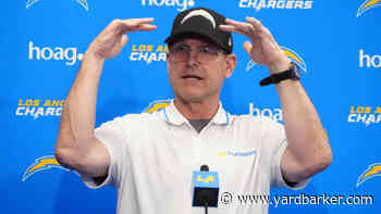 Chargers HC Jim Harbaugh delivers most locked-in quote of NFL offseason