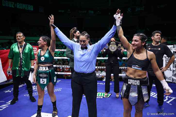 Erika Cruz Fights To Split Decision Draw With Nazarena Romero, Retains WBA Title