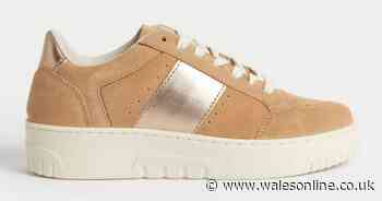 Marks and Spencer's 'expensive looking' trainers similar to £90 Kurt Geiger pair