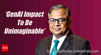 ‘GenAI impact to be unimaginable’: TCS chairman N Chandrasekaran makes important observation