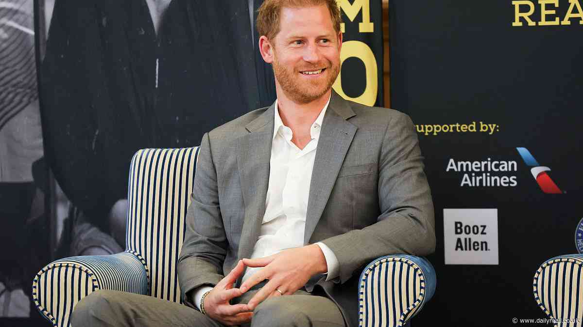 Harry 'deeply stung' by King Charles' 'snub' after monarch was 'too busy' to see the Duke on whistle-stop UK trip for Invictus event, friends reveal