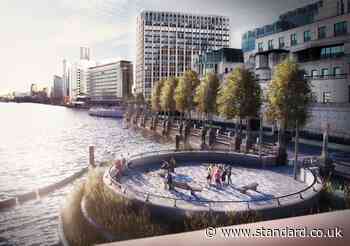 Londoners urged to 'come out and enjoy' seven new public spaces alongside Thames