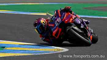 Title leader aims for double after sprint chaos: France MotoGP LIVE