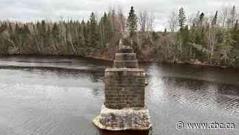 Scoudouc River piers were part of first railway in New Brunswick