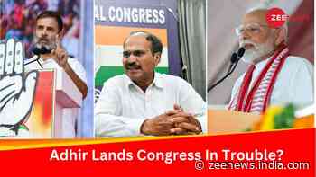 Adhir Chowdhury `Reveals Why Congress Attacks Adani-Ambani`; BJP Hits Back
