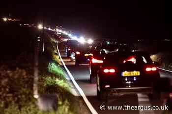 Northern Lights bring traffic chaos to South Downs