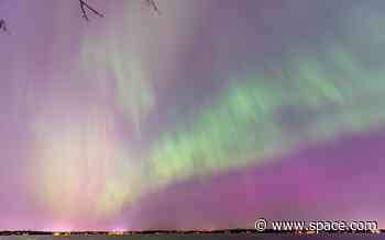 Powerful sun storms could give us a great aurora show for Mother's Day