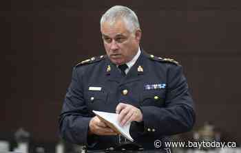 RCMP boss expresses desire for new law to deal with threats against politicians