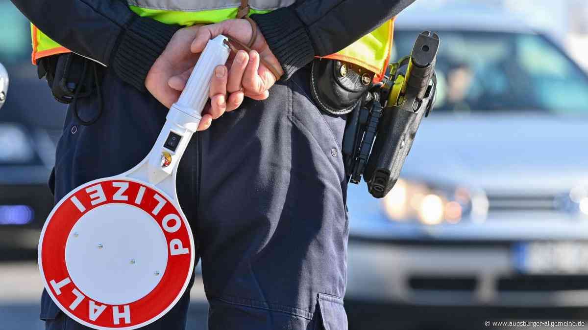 In Landsberg erwischt: Mann fährt wiederholt ohne gültige Fahrerlaubnis