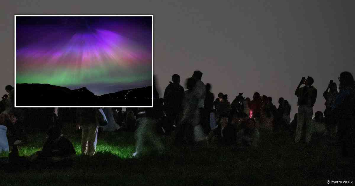 People left with sore necks after trying and failing to see northern lights