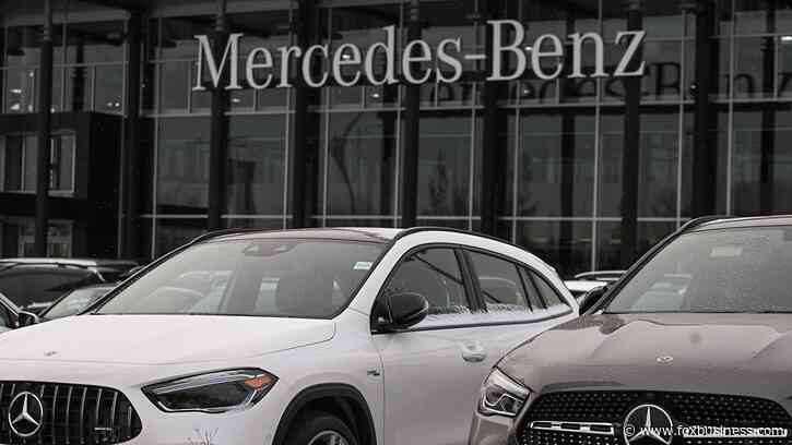 Mercedes pumps the brakes on EV goals after profits drop