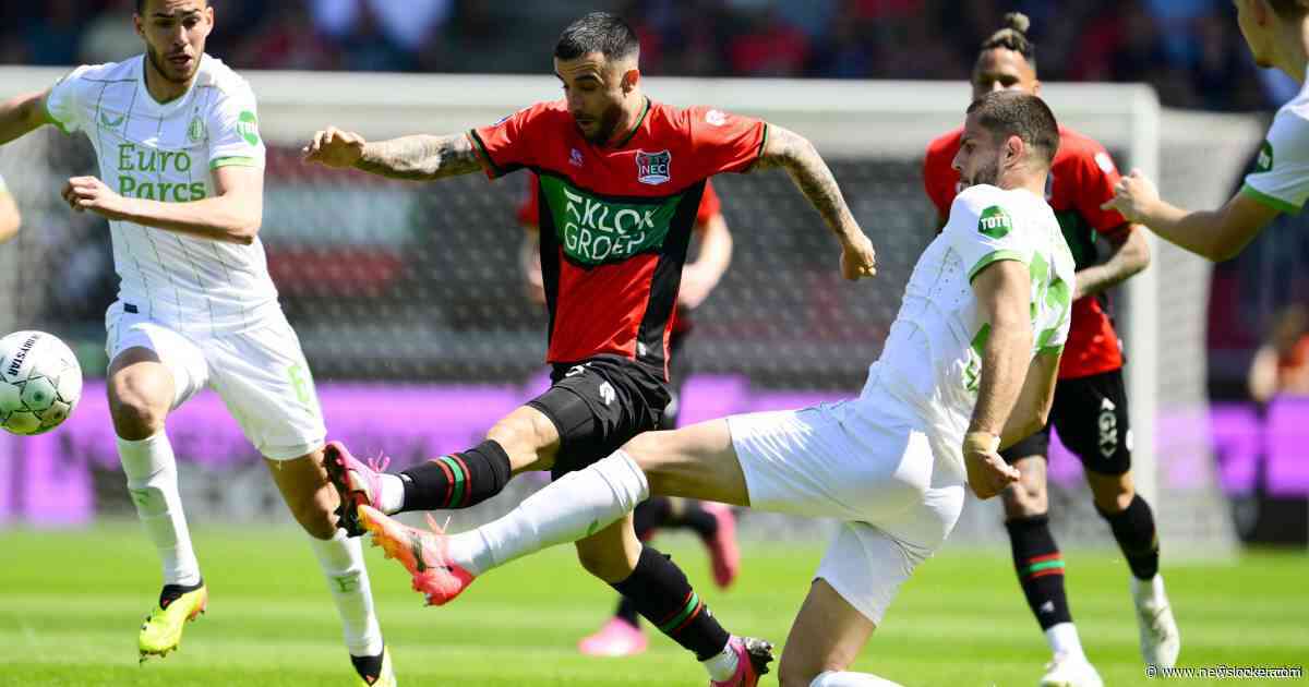 LIVE eredivisie | NEC sterker in duel met Feyenoord, Minteh voorkomt goal Nijmegenaren