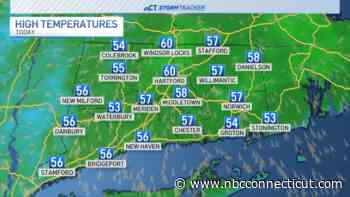 A scattered shower and cool temperatures for Mother's Day