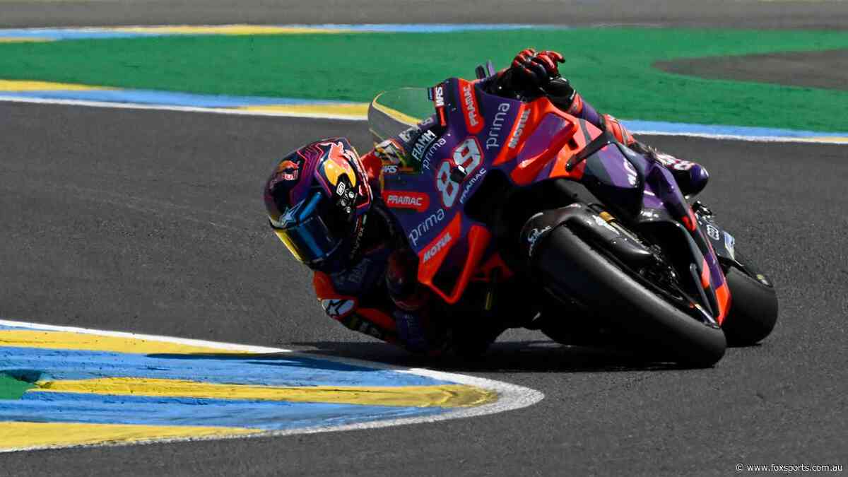 MotoGP leader wins French epic as Marquez steals the show, Miller crashes after fading from top 10