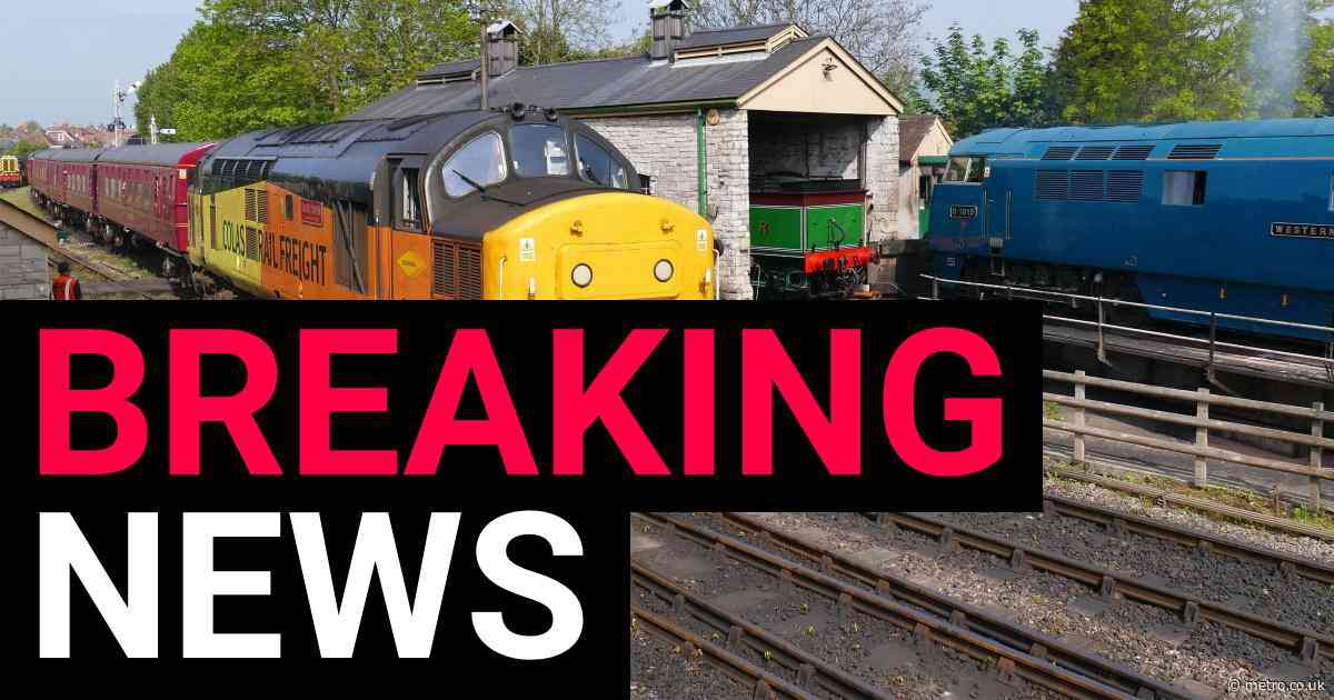 Vintage train derails with passengers onboard at summer festival