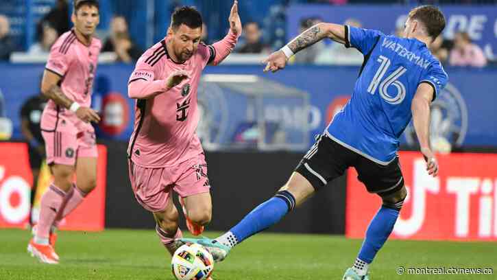 Inter Miami erases two-goal deficit to beat Montreal 3-2 as Messi arrives in Canada