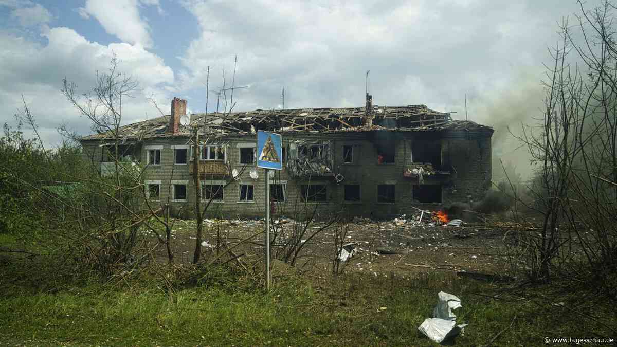 Russische Offensive in der Region Charkiw: "Es ist unheimlich"