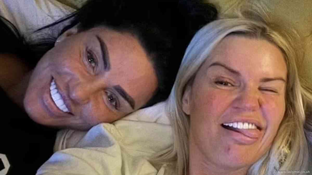 Inside Katie Price and Kerry Katona's long-standing friendship: As pair reunite in panto - how they went from BBFs in the jungle to bitter rivals before their teenage daughters brought them back together