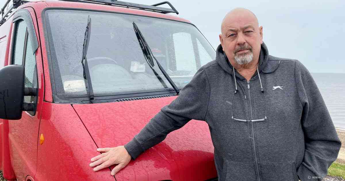 Furious locals call for campervans to be charged to stop seafront 'squatter camp'