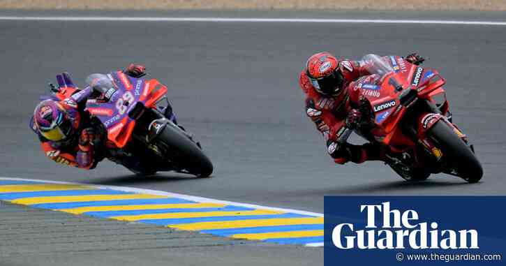 MotoGP: Jorge Martín edges duel with Bagnaia and Márquez to win at Le Mans