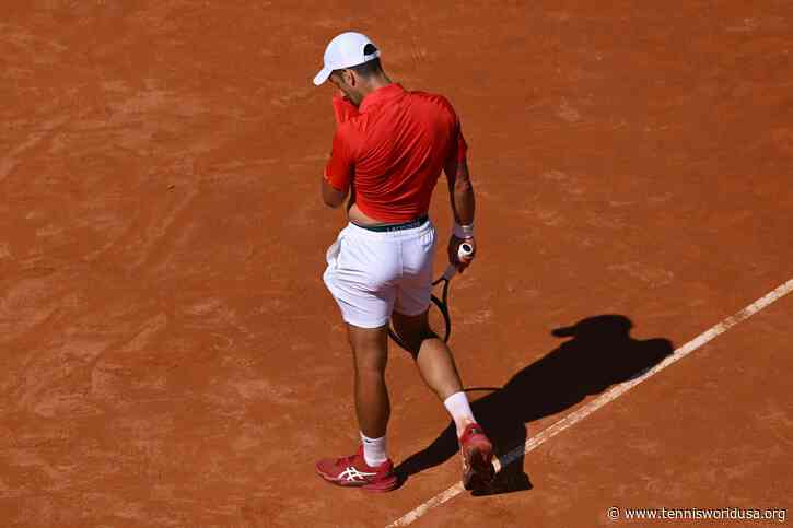 Pale Novak Djokovic falls to Alejandro Tabilo in Rome