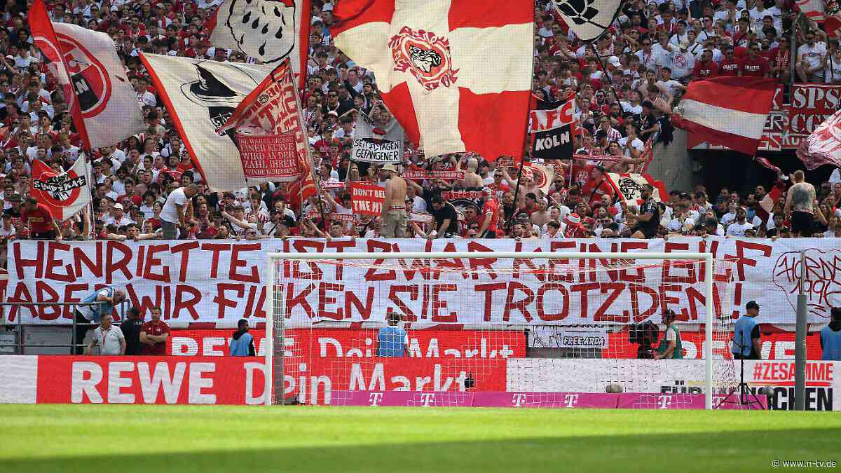 Diffamierendes Banner: OB Reker erstattet Anzeige gegen Kölner Fans