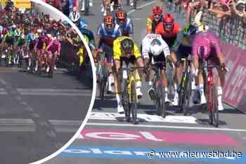 Sprinter Olav Kooij opent zijn teller in Giro nadat Tadej Pogacar alsnog een derde massaspurt forceerde