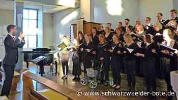 Konzert in Walddorf: Altensteiger Vokalensemble berührt Zuhörer