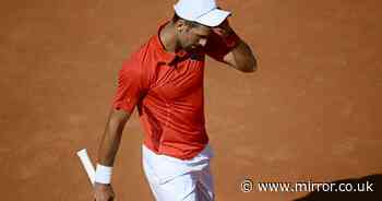 Novak Djokovic misses out on ridiculous career landmark after shocking Italian Open defeat