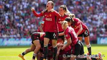 Manchester United 4-0 Tottenham: Red Devils win Women's FA Cup for the first time in emphatic style as Ella Toone, Rachel Williams and Lucia Garcia net at sold-out Wembley