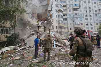 Multiple dead as Russian building collapses near Ukraine border while fighting rages in neighbouring Kharkiv