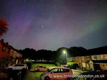 Northern Lights are seen in Romford over two nights