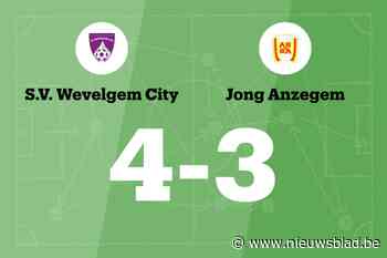 SV Wevelgem City B wint thuis van Jong Anzegem