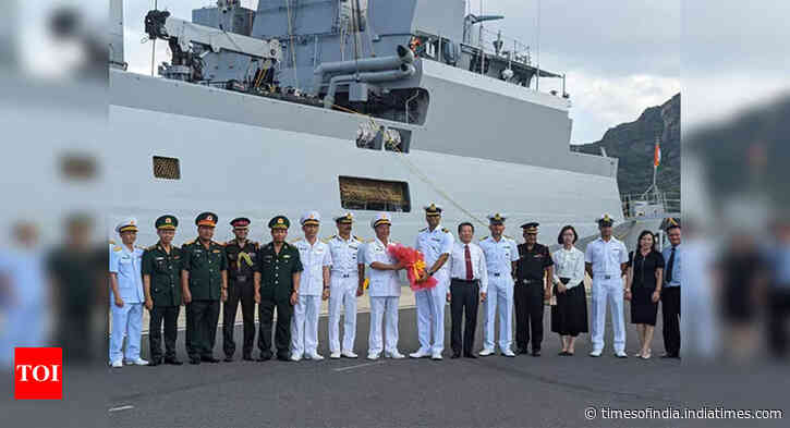 Navy ship INS Kiltan reaches Vietnam's Cam Ranh Bay, visit to strengthen ties between nations