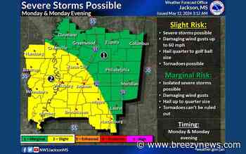 More Storms on the Way for Monday